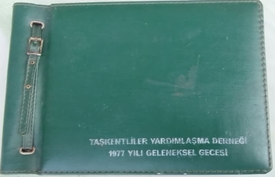 1977 KONYA TAŞKENTLİLER YARDIMLAŞMA DERNEĞİ GELENEKSEL GECESİ HATIRA FOTOĞRAF ALBÜMÜ YEREL TARİH BELGESİ