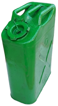 1940  İKİNCİ DÜNYA SAVAŞI ORİJİNAL BİDON  AMERİKAN ORDUSU US İBARELİ YESİL ANTİKA ASKERİ CELİK METAL BENZİN BİDONU JERRY CAN