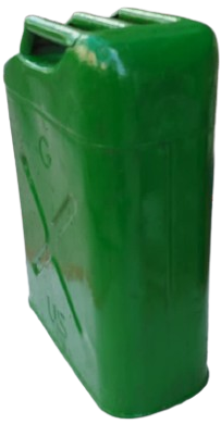 1940  İKİNCİ DÜNYA SAVAŞI ORİJİNAL BİDON  AMERİKAN ORDUSU US İBARELİ YESİL ANTİKA ASKERİ CELİK METAL BENZİN BİDONU JERRY CAN