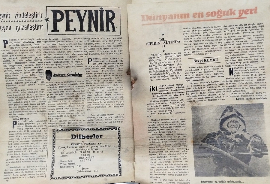 1956 OCAK SAĞLIK ALEMİ DERGİSİ SAYI 4 VEREM KONULU NADİR KOLEKSİYONLUK ANTİKA DERGİ