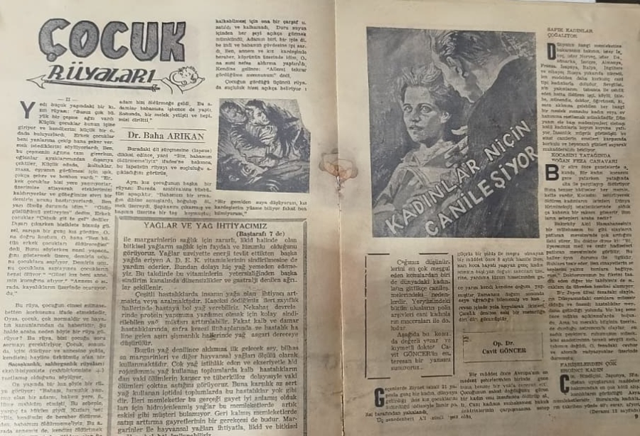 1956 OCAK SAĞLIK ALEMİ DERGİSİ SAYI 4 VEREM KONULU NADİR KOLEKSİYONLUK ANTİKA DERGİ