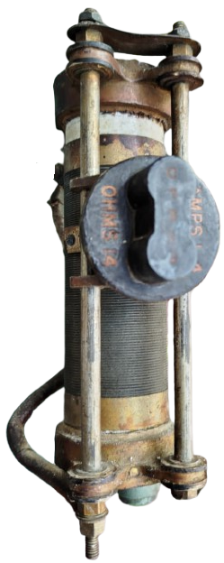 2. DUNYA SAVASI USA ASKERİ TİP SAHA VOLTAJ REGÜLATÖRÜ VE TEST CİHAZI REOSTATLI GÜÇ ÜNİTESİ