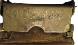 USA ORİJİNAL VİNTAGE ASKERİ TİP MASİF PİRİNÇ TOKALI KANVAS PALASKA AMERİKAN ASKER KEMER