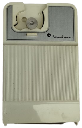 1970 FRANSIZ MENSELİ VINTAGE MOULINEX ELEKTRIKLI KONSERVE ACACAGI VE BIÇAK BILEME MAKINESI