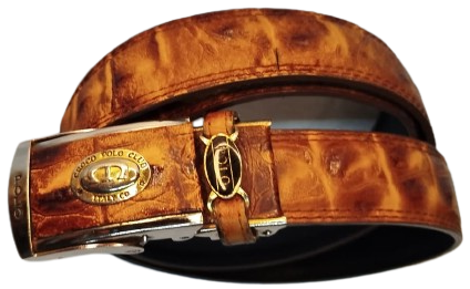 CROCO POLO CLUB ITALY CO DERİ KEMER OTOMATIK TOKALI DERİ KROKODİL ORJINAL