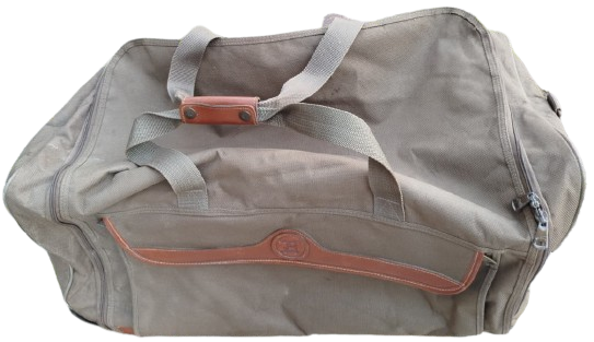 USA SKYWAY MARKA ANTİKA DEĞERİNDE VİNTAGE KANVAS VE DERİ DETAYLI ÇOK AMAÇLI TEKERLEKLİ SEYAHAT VALİZİ