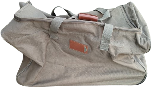 USA SKYWAY MARKA ANTİKA DEĞERİNDE VİNTAGE KANVAS VE DERİ DETAYLI ÇOK AMAÇLI TEKERLEKLİ SEYAHAT VALİZİ