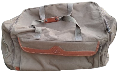 USA SKYWAY MARKA ANTİKA DEĞERİNDE VİNTAGE KANVAS VE DERİ DETAYLI ÇOK AMAÇLI TEKERLEKLİ SEYAHAT VALİZİ