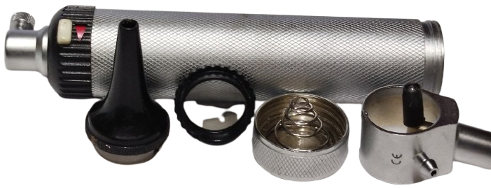 VİNTAGE ANTİKA KOLEKSİYONLUK METAL GÖVDELİ PROFESYONEL MEDİKAL KULAK MUAYENE CİHAZI OTOSKOP