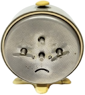 1950 SOVYET DÖNEMİ ANTİKA ALMAZ MARKA KURMALI MASA SAATİ NADİR KOLEKSİYONLUK MİNİMALİST TASARIM 