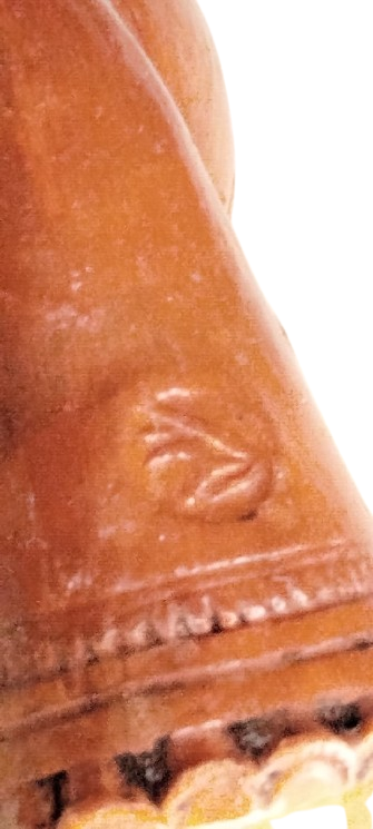 OSMANLI DEMGALI 19 YUZYIL TOPHANE LÜLE TÜTÜN İÇME KIZIL KİL TOPRAK İLE ELDE YAPILIP FIRINDA PİSMİS TERRACOTTA