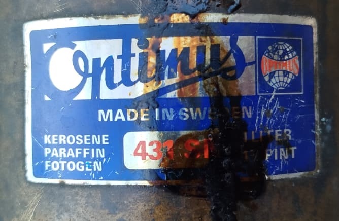 1930 İSVEÇ YAPIMI ANTİKA OPTIMUS 431 PİRİNÇ PÜRMÜZ GAZYAĞI PARAFİN İLE ÇALIŞAN KOLEKSİYONLUK NADİR PARÇA PURMUZ