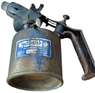 1930 İSVEÇ YAPIMI ANTİKA OPTIMUS 431 PİRİNÇ PÜRMÜZ GAZYAĞI PARAFİN İLE ÇALIŞAN KOLEKSİYONLUK NADİR PARÇA PURMUZ