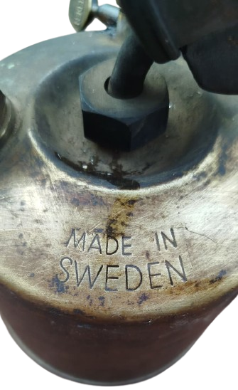 1930 İSVEÇ YAPIMI ANTİKA OPTIMUS 431 PİRİNÇ PÜRMÜZ GAZYAĞI PARAFİN İLE ÇALIŞAN KOLEKSİYONLUK NADİR PARÇA PURMUZ