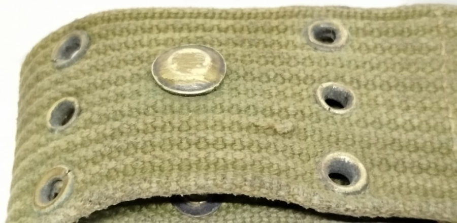 1930 İKİNCİ DÜNYA SAVAŞI DÖNEMİ USA AMERİKAN ORDUSU PİSTOL BELT PİYADE ASKERİ PALASKA