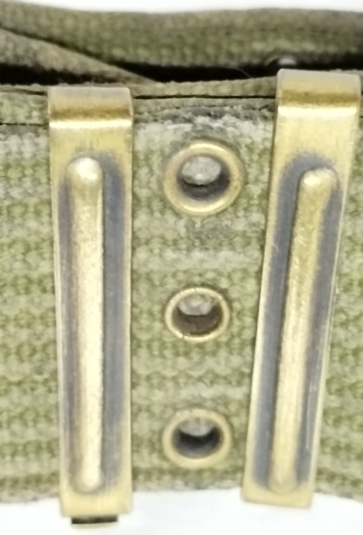 1930 İKİNCİ DÜNYA SAVAŞI DÖNEMİ USA AMERİKAN ORDUSU PİSTOL BELT PİYADE ASKERİ PALASKA