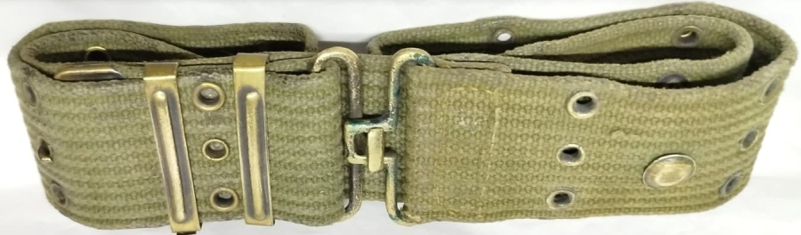 1930 İKİNCİ DÜNYA SAVAŞI DÖNEMİ USA AMERİKAN ORDUSU PİSTOL BELT PİYADE ASKERİ PALASKA