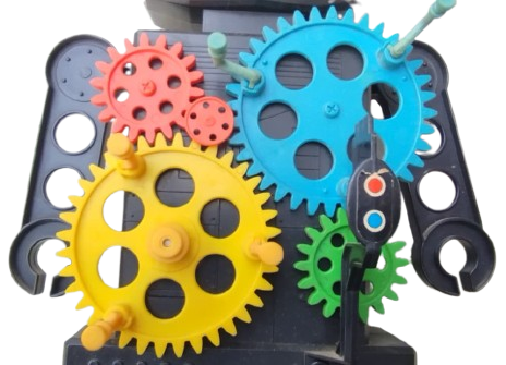 19780 GEAR ROBOT RETRO RENKLİ ÇARKLI MEKANİK PİLLİ OYUNCAK ROBOT KOLEKSİYONLUK NADİR NOSTALJİ OBJESİ
