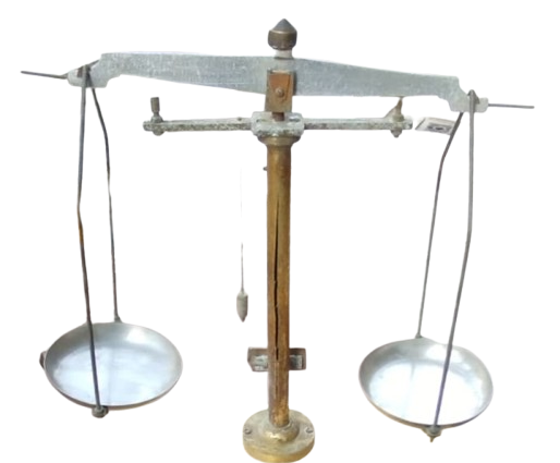 ANTİKA SÜPER TEKNİK MARKA HASSAS ECZACI VE KUYUMCU TERAZİSİ PİRİNÇ GÖVDELİ KOLEKSİYONLUK NADİR PARÇA