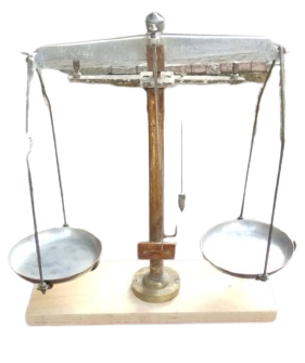 ANTİKA SÜPER TEKNİK MARKA HASSAS ECZACI VE KUYUMCU TERAZİSİ PİRİNÇ GÖVDELİ KOLEKSİYONLUK NADİR PARÇA