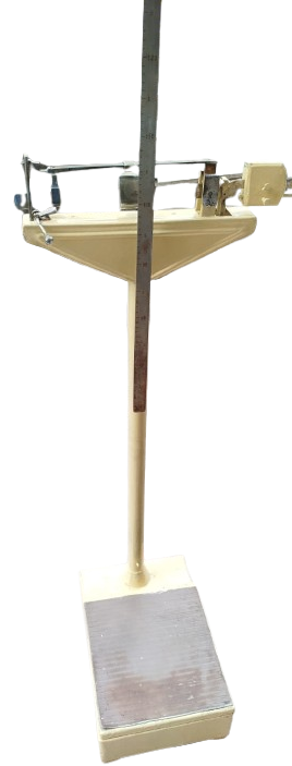 MAH LOGOLU ANTİKA HASSAS TERAZİ TARTI MEKANIK ECZANE TİPİ KOLEKSİYONLUK KİLO VE BOY OLCUM ALETİ