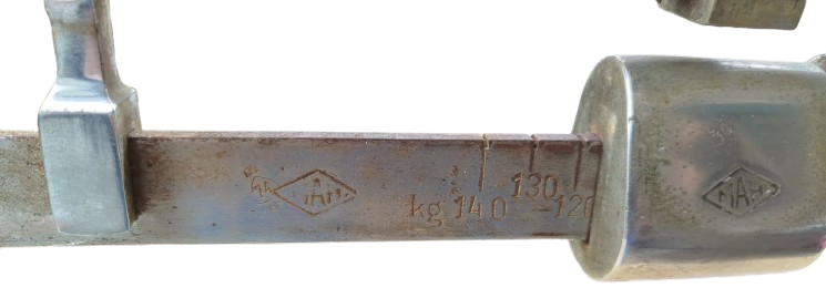 MAH LOGOLU ANTİKA HASSAS TERAZİ TARTI MEKANIK ECZANE TİPİ KOLEKSİYONLUK KİLO VE BOY OLCUM ALETİ