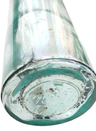 1930 TEKEL İNHİSARLAR SİSE MARKA KABARTMA YAZILI ERKEN CUMHURİYET DÖNEMİ NADİR İCKİ SODA VE MADEN SUYU ŞİŞESİ