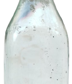 1930 TEKEL İNHİSARLAR SİSE MARKA KABARTMA YAZILI ERKEN CUMHURİYET DÖNEMİ NADİR İCKİ SODA VE MADEN SUYU ŞİŞESİ