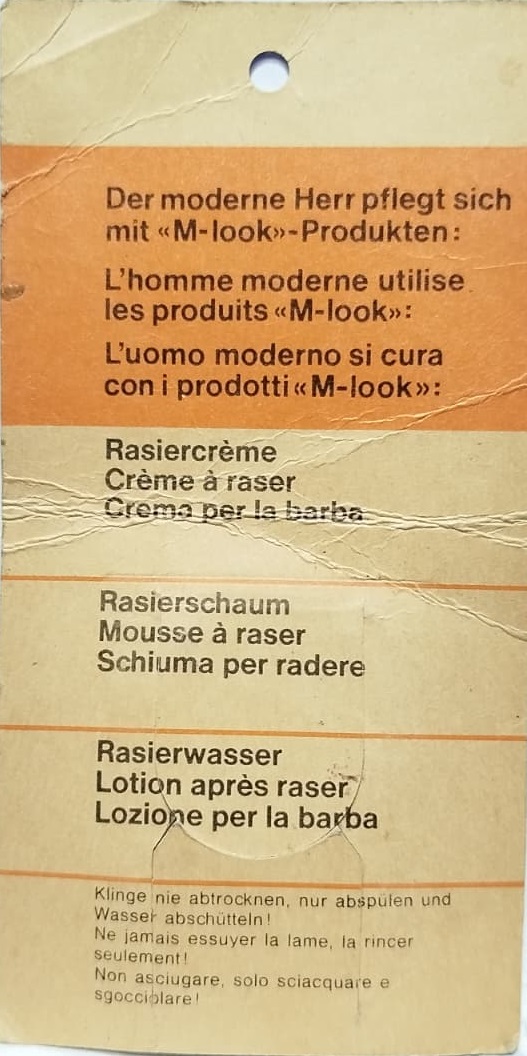 1960 NOSTALJİK M-LOOK SUPER X-TIMES SHARP PLATİN KAPLAMA 10LU JİLET PAKETİ HİÇ AÇILMAMIŞ ORİJİNAL AMBALAJINDA