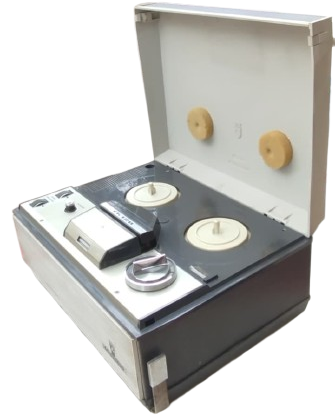 1960 GRUNDIG TK 120 ALMAN MALI NOSTALJIK MAKARALI SES KAYIT VE DINLEME CIHAZI TEKNOLOJI KOLEKSIYONU PARCASI