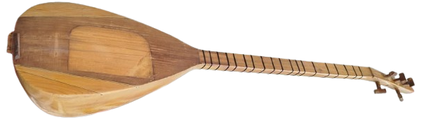 1950 OYMA KAZIMA TEKNE DUT AĞACI EL YAPIMI KÜÇÜK BOY CURA BAĞLAMA SAZ CURA