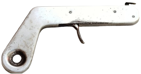 1960 ANTİKA PARLAR TM MARKA TABANCA FORMUNDA MEKANİK CARKLI TASLI GAZ OCAĞI VE MUTFAK ÇAKMAĞI