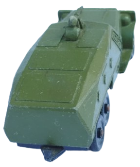 1970 SOVYET SSCB DÖNEMİ ORİJİNAL MFTI LOGOLU BTR-152 ASKERİ ZIRHLI ARAÇ METAL VİNTAGE OYUNCAK HAİKİ ASKERİ RENK  