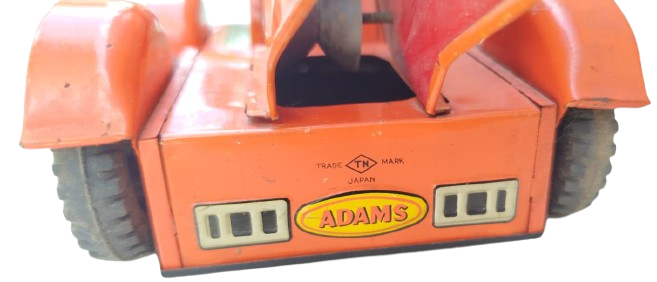 1970 ADAMS SANDLOADER JAPON TN NOMURA PİLLİ TENEKE KUM YÜKLEYİCİ AKTARICI İŞ MAKİNESİ