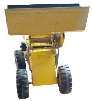 1970 MIGHTY TONKA LOADER VINTAGE SARI DEMİR KEPÇELİ DOZER  KONDİSYONLUK BUYUK BOYDA OYUNCAK