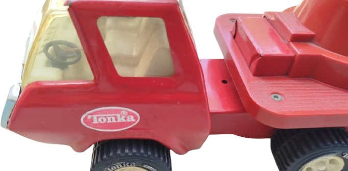 1970 USA ORİJİNAL ANTİKA TONKA METALUZUN MERDİVENLİ  İTFAİYE KAMYONU AMERİKAN YAPIMI RETRO OYUNCAK AMERİKAN