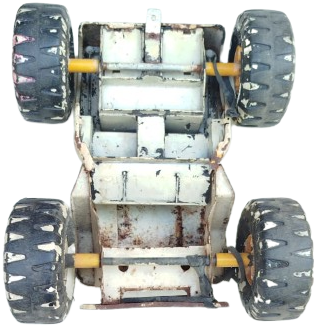 1970 VİNTAGE TONKA JEEP MR 970 BEYAZ RENKLİ METAL SAC OYUNCAK ARABA CORUMBIAN REBEL MODELİ BUYUK BOY