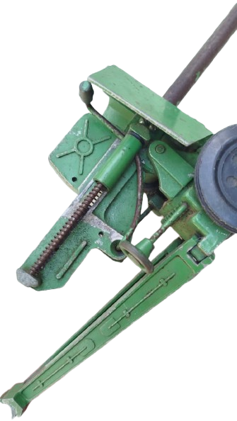 1950 SSCB ANTİKA SOVYET RUS YAPIMI ASKERİ EĞİTİM VE OYUN AMAÇLI METAL TOP MAKETİ
