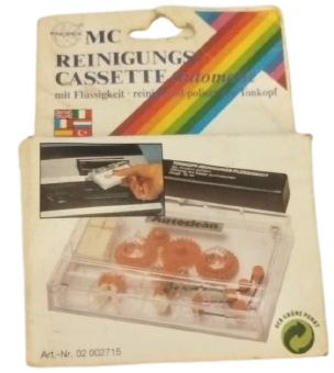 KNOPEX MC REINIGUNGS CASSETTE AUTOMATIC ALMAN MALI KASETÇALAR KAFA VE MEKANİZMA TEMİZLEME SETİ