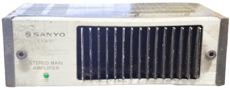 1980 SANYO CAR COMPONENT-V VİNTAGE OTO SES SİSTEMİ AMFİ (FT-A10), DİJİTAL RADYO/SAAT (FT-T10) VE OTOMATİK GERİ SARMA KASETÇALAR (FT-D10)