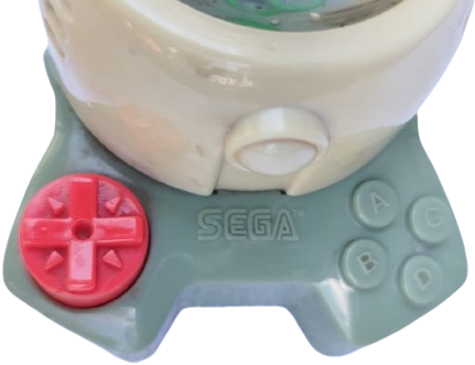 1998 SEGA BURGER KING KIDS CLUB SULU HALKA ATMA OYUNCAK AMERIKAN SEGA OYUN KONSOLU TASARIMLI VINTAGE OYUNCAK
