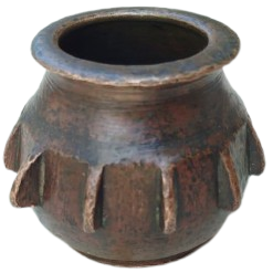 İSLAMİ BRONZ KİMYACI DİLİMLİ KUCUK HAVAN NADİR ECZACILIK VE KİMYACILIK KOLEKSİYONLUK ESER
