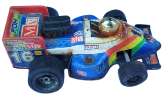 1970  FORMULA 1 TENEKE ALMAN DICKIE SPIELZEUG METAL FORMULA OYUNCAK YARIŞ ARABASI