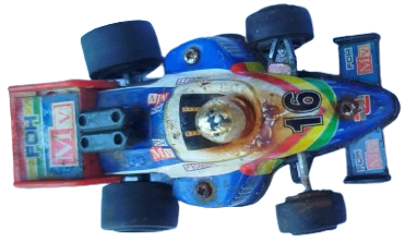 1970  FORMULA 1 TENEKE ALMAN DICKIE SPIELZEUG METAL FORMULA OYUNCAK YARIŞ ARABASI