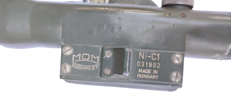 MOM BUDAPEST NI-C1 VINTAGE TEODOLIT HARITA MUHENDISLIK ALETI VE ORJINAL METAL KUTUSUNDA