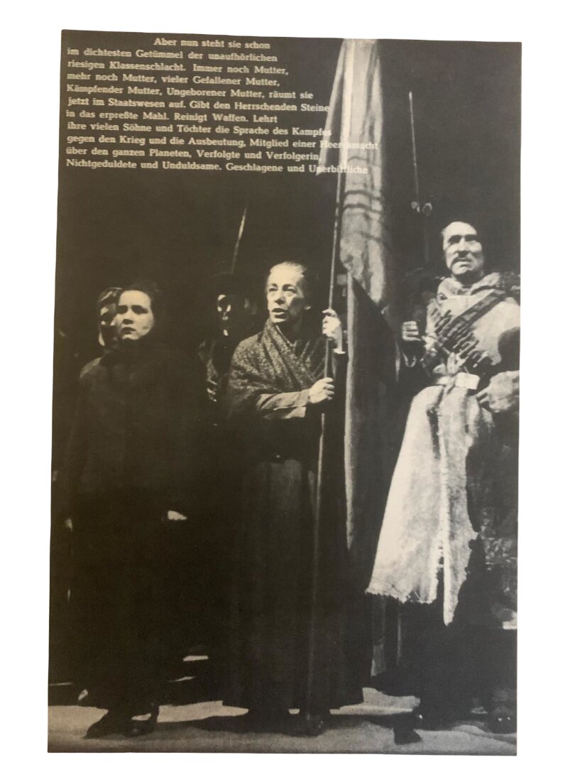 HELENE WEIGEL ''BERLINER ENSEMBLE'' BERTOLT BRECHT ''THEATERARBEIT'' KÜLLÜYAT
