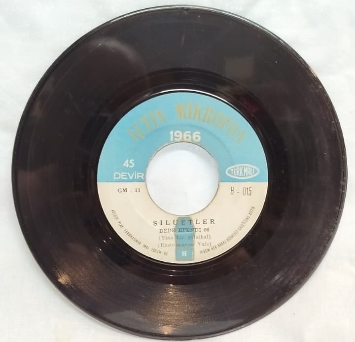 1977 NÜKHET DURU CAMBAZ HAYDİ HAYAT ORİJİNAL ANALOG BASKI DÖNEM 45 LİK PLAK