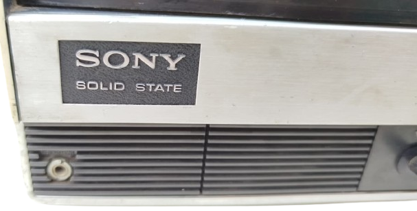 1970 SONY  SOLID STATE  TV-900UET  SİYAH BEYAZ TELEVİZYON CALISAN TV