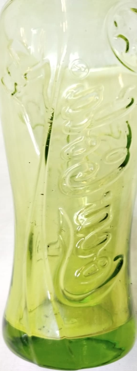2010 DUNYA KUPASI VINTAGE COCA COLA YESIL CAM BARDAK ORJINAL KOLEKSIYONLUK