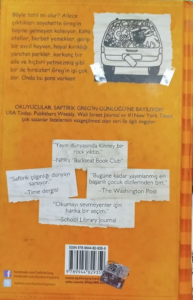  WİMPY KİD SAFTİRİK GREG'İN GÜNLÜĞÜ - BENDE BU ŞANS VARKEN! (9. KİTAP) 